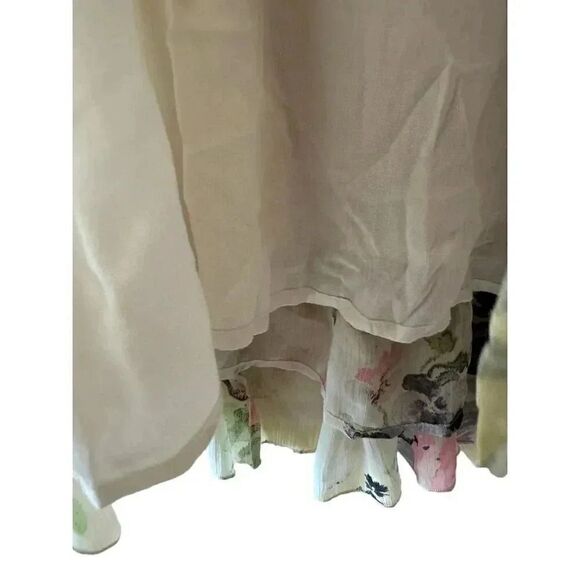 Soft Surroundings  Milk Maid Floral Print Layered Sleeveless SZPXL #1996 - Picture 6 of 16